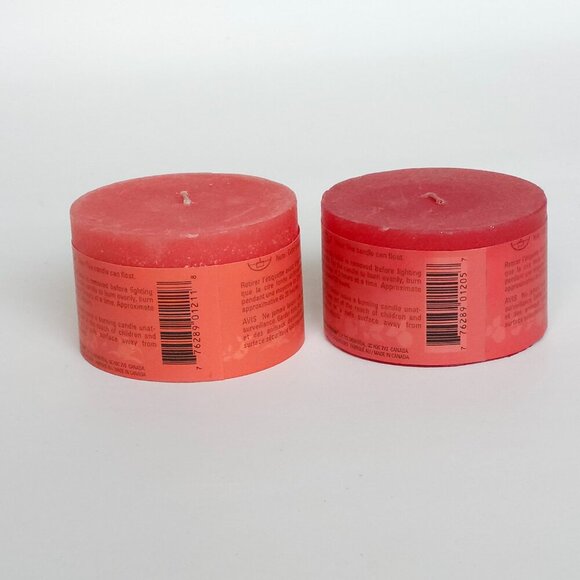 RETRO Fruits and Passion Candle Lot SCENTED Crab Apple Scents of the Islands x 2 - Picture 8 of 10